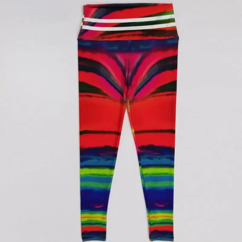 Stretchy High Waist Printing Butt Lift Leggings